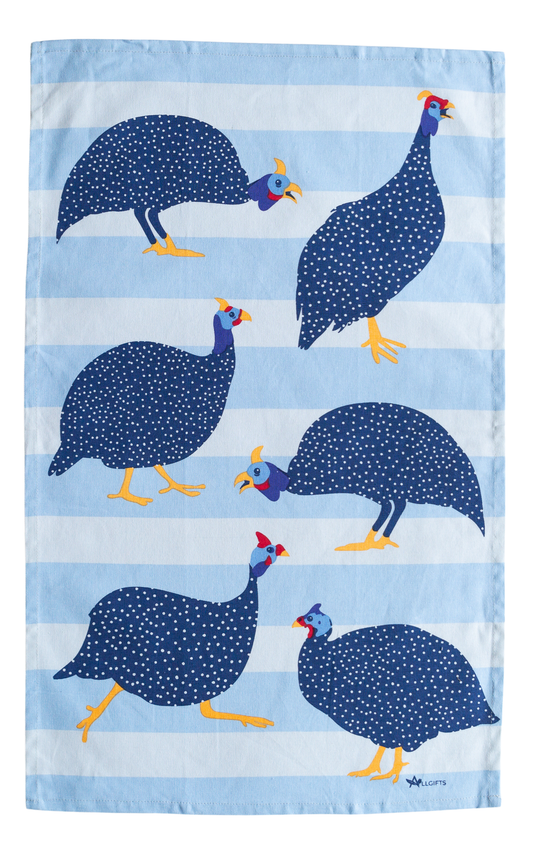 Guinea Fowl Tea Towel