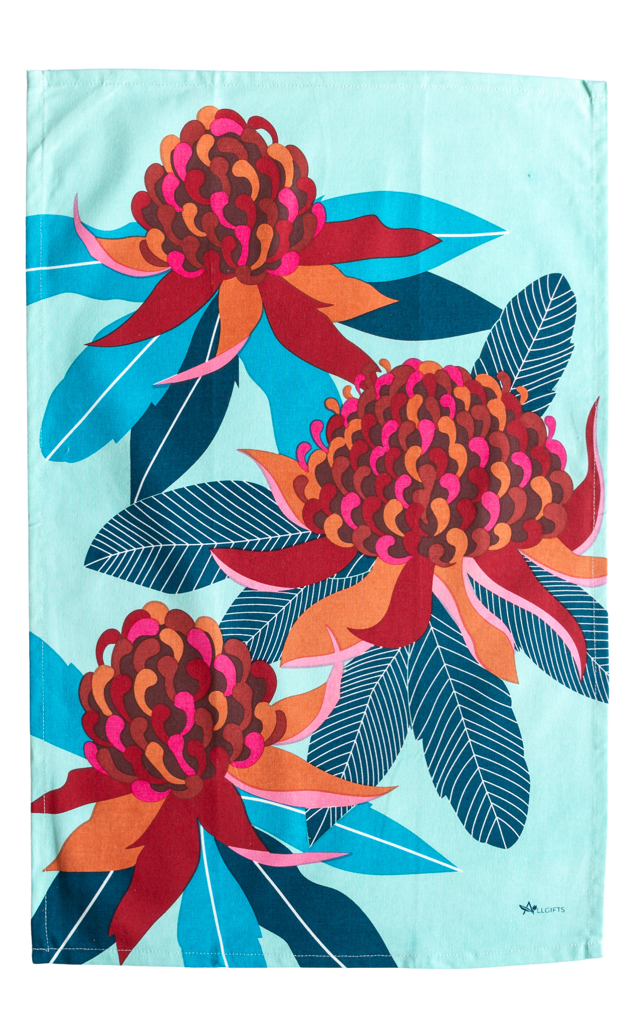 Waratah Tea Towel