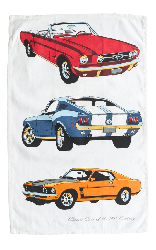 Classic Mustang Tea Towel