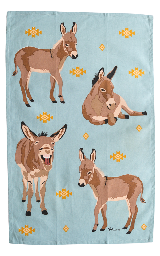 Donkey Tea Towel