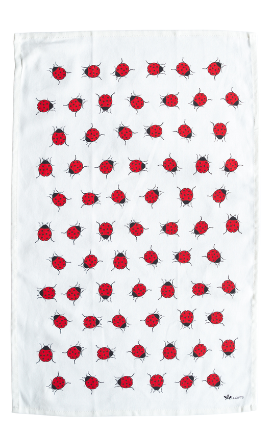 Ladybird Tea Towel