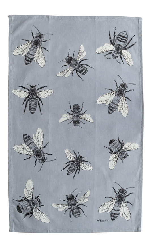 Sketch Bee Tea Towel