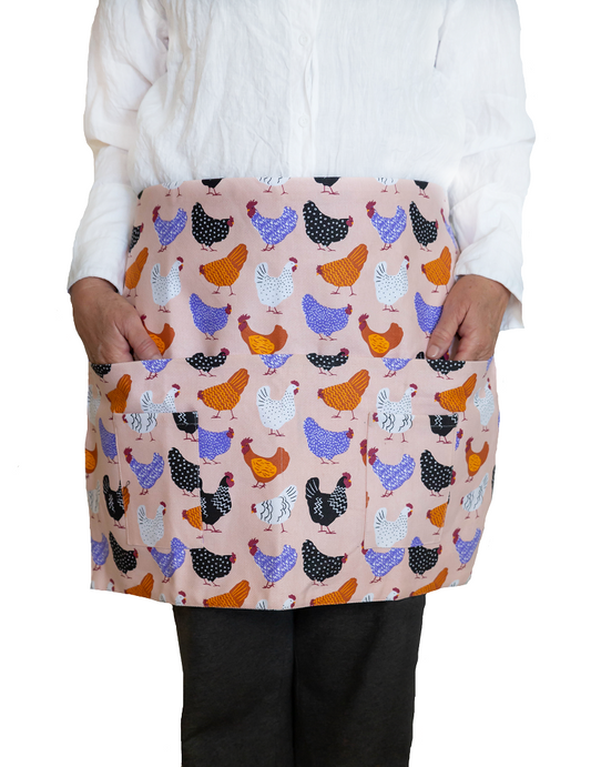 Waist Apron - Bright Hen