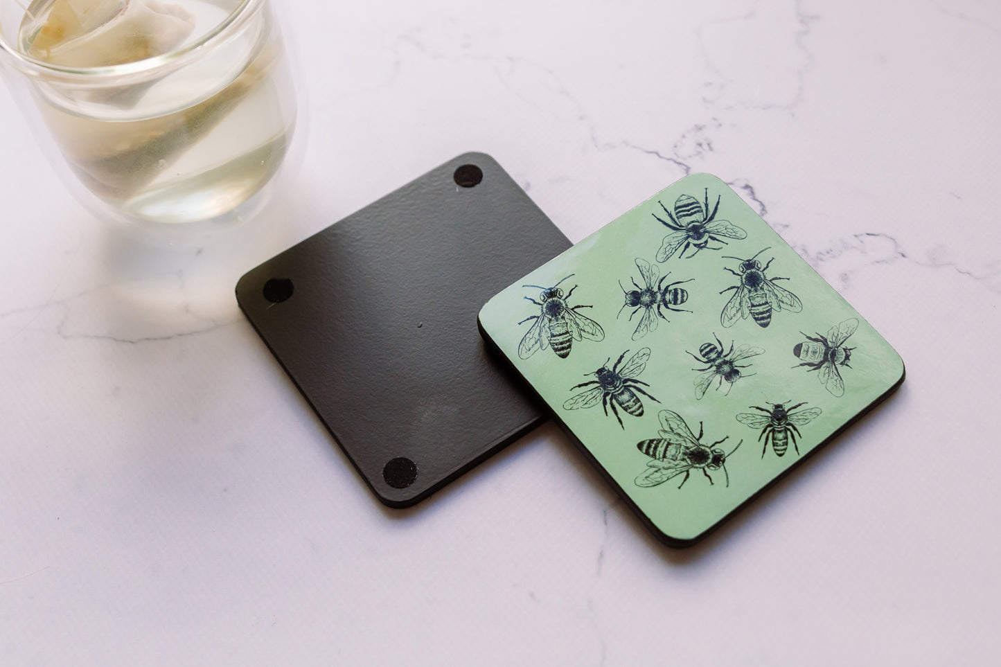 Coasters - Sketch Bee (set of 4)