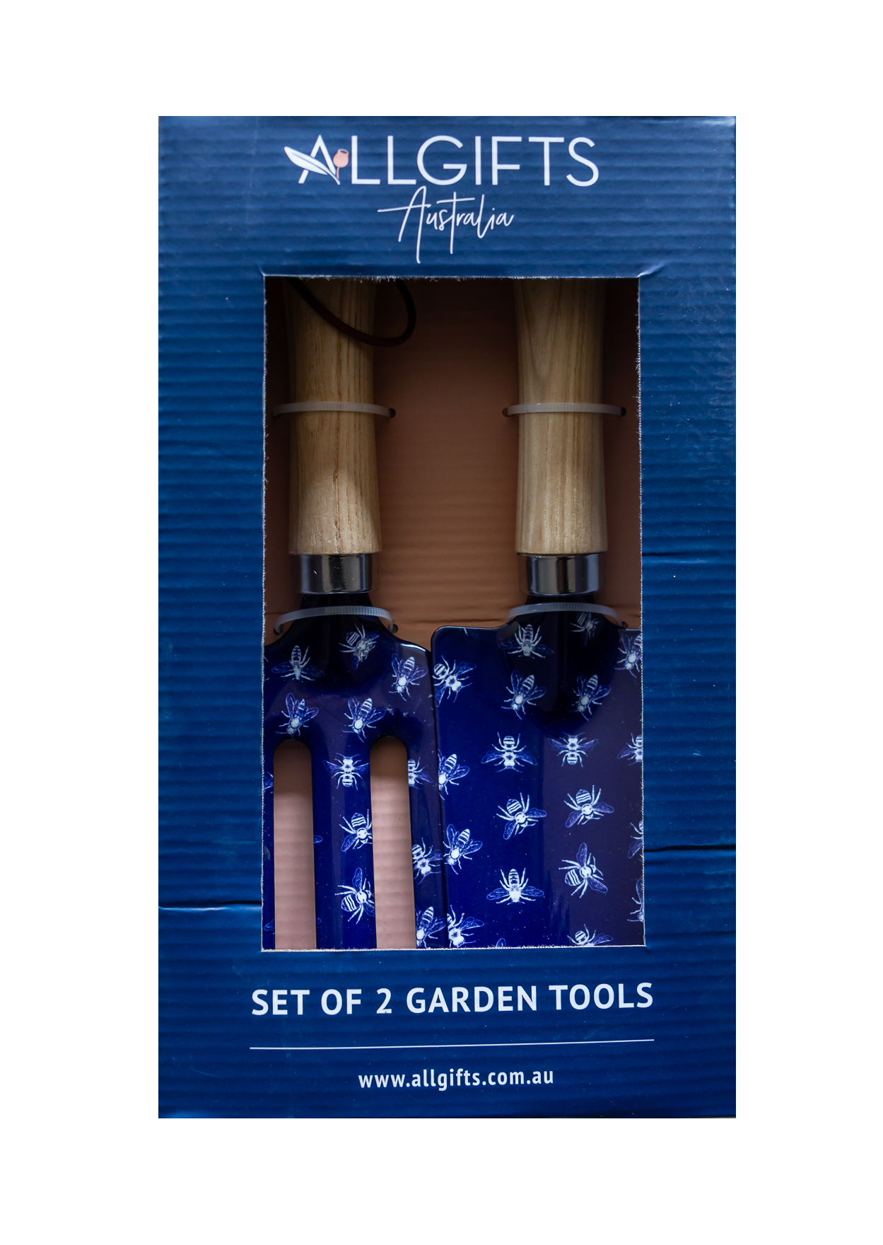 Garden Tool Set - Navy Sketch Bees