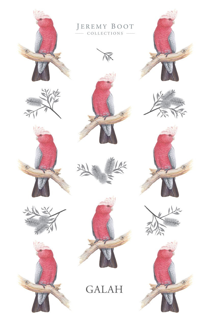 Jeremy Boot Cotton Tea Towel - Galah