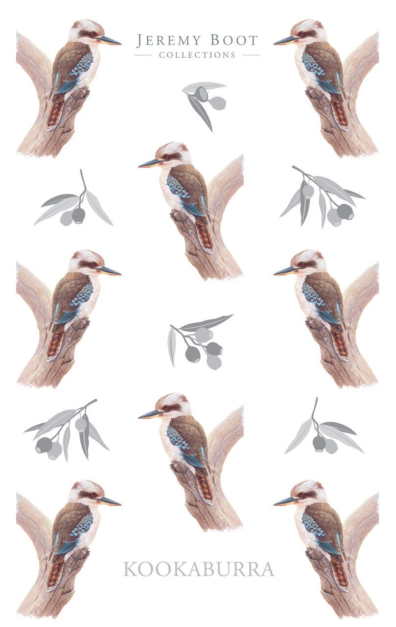 Jeremy Boot Cotton Tea Towel - Kookaburra