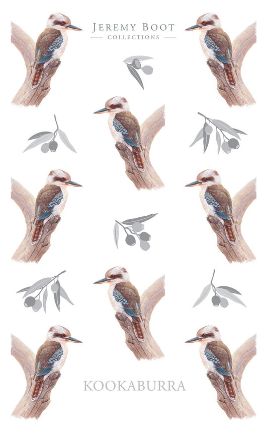 Jeremy Boot Cotton Tea Towel - Kookaburra