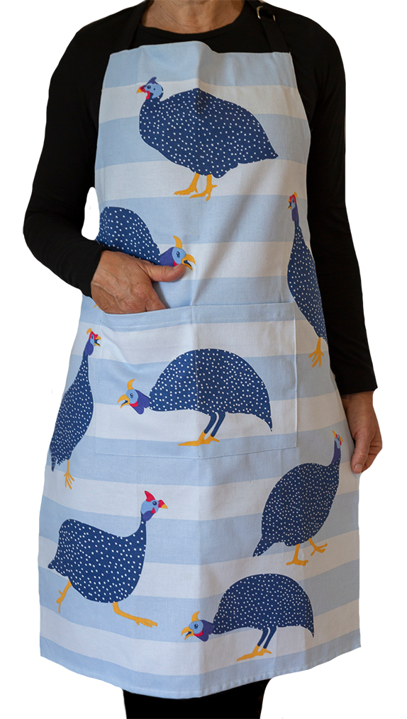 Guinea Fowl Apron