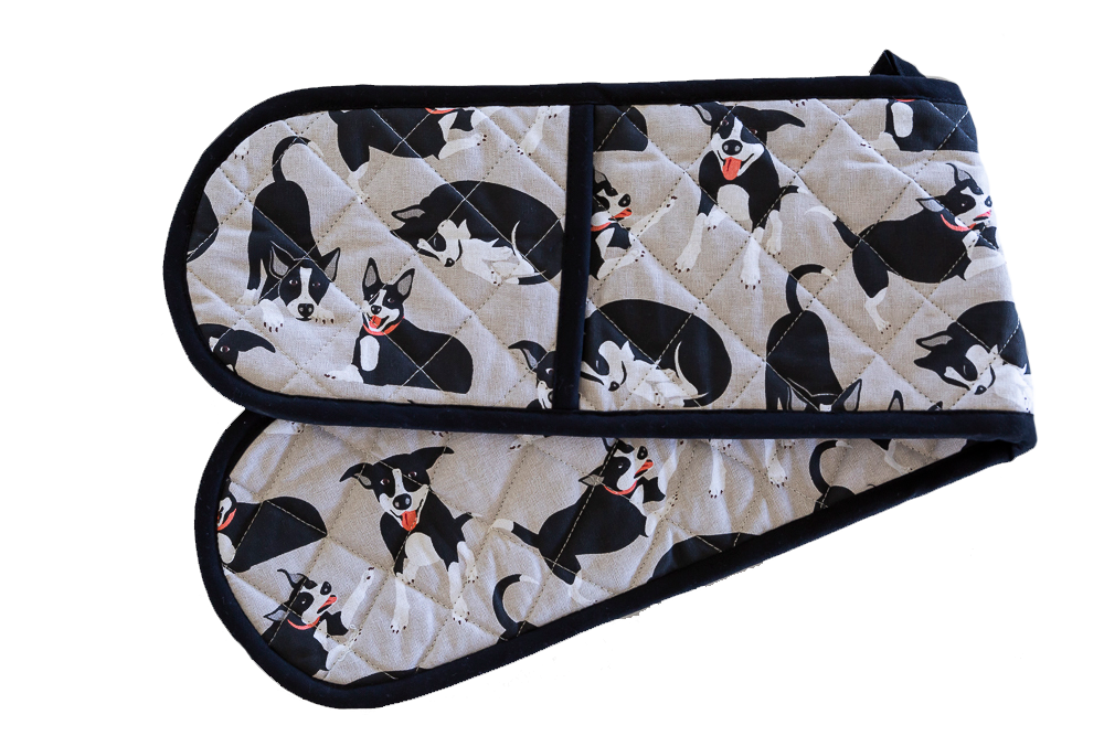 Farm Dog Double Handed Oven Glove