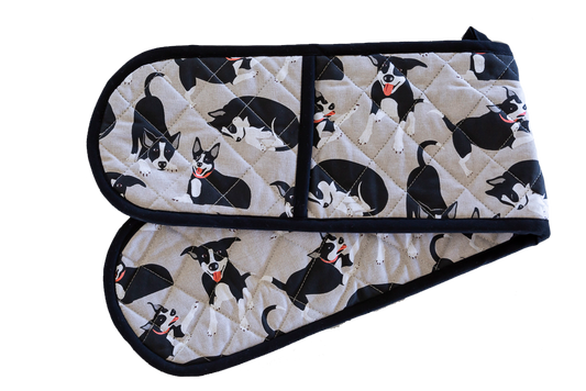 Farm Dog Double Handed Oven Glove