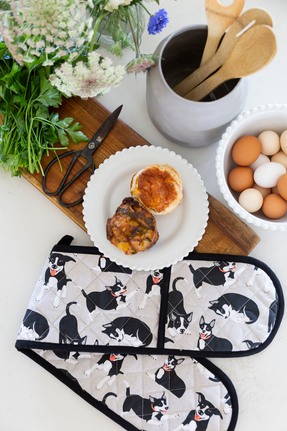 Farm Dog Double Handed Oven Glove