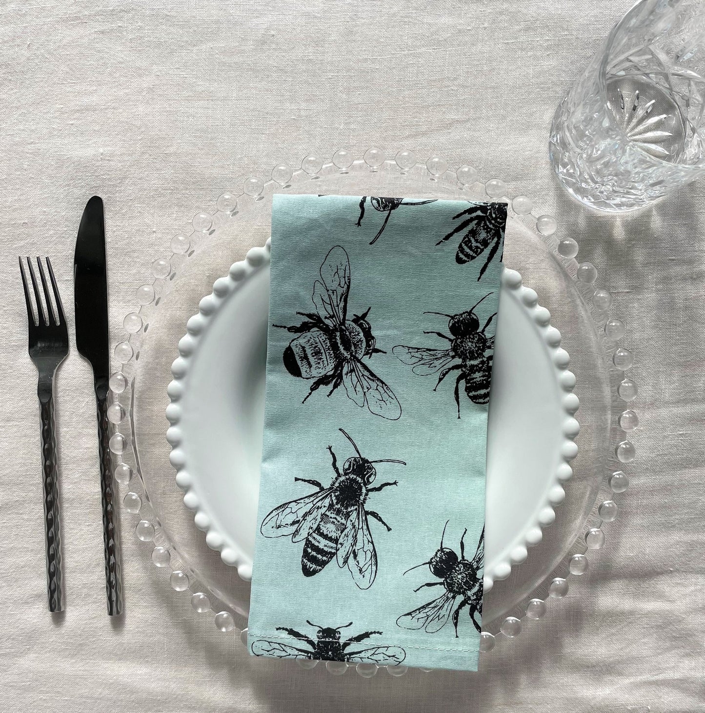 Sketch Bee - Cotton Napkins (set of 4)