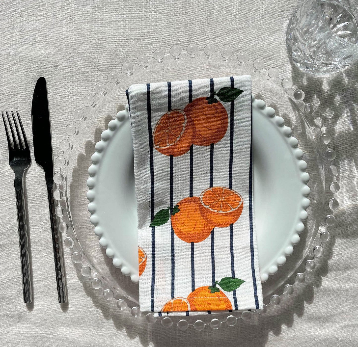 Oranges - Cotton Napkins (set of 4)