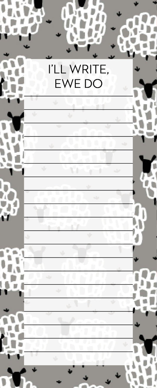 Grey Sheep - Shopping List Jotter