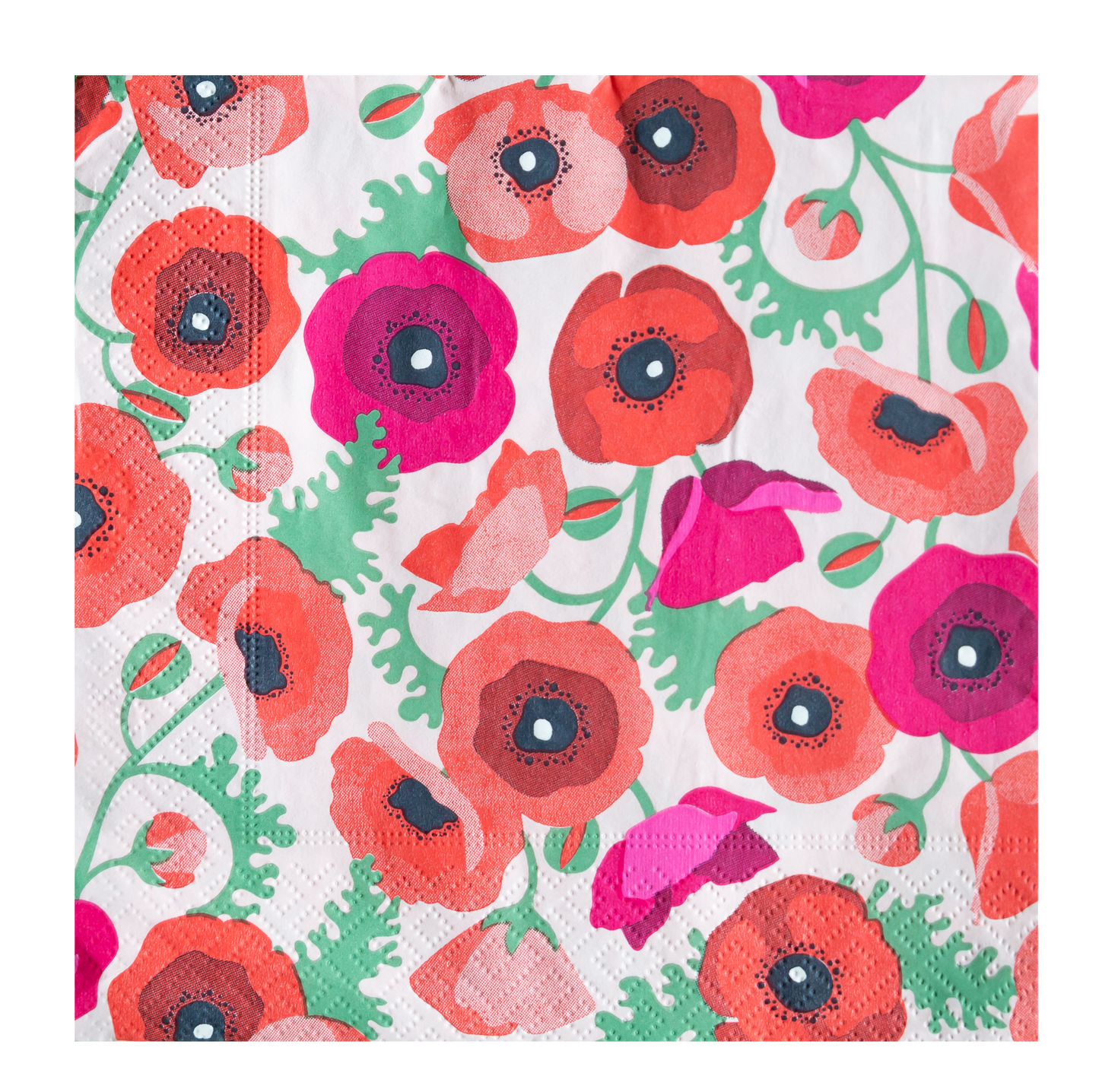 Poppies - pack of 20 paper napkins