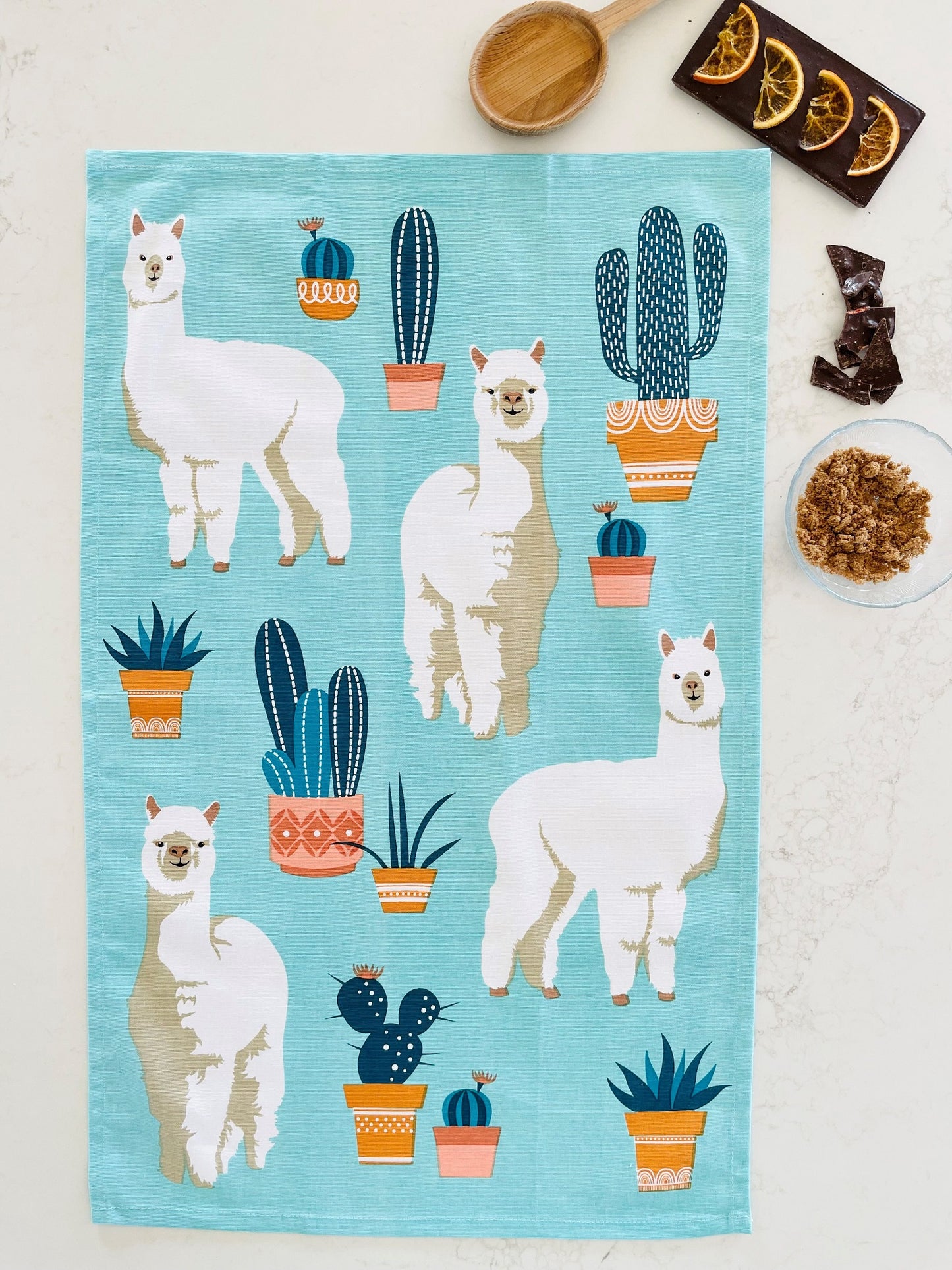 Alpaca Tea Towel