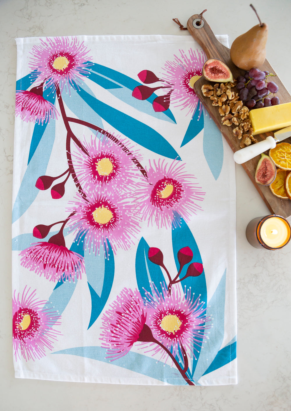 Flowering Gum Tea Towel