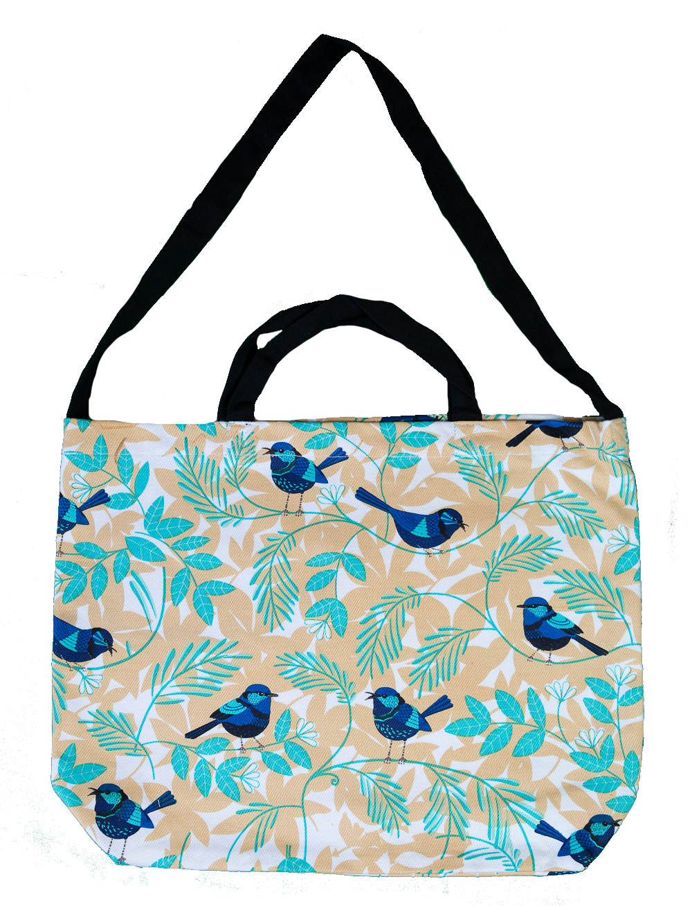 Blue Wren Tote Bags