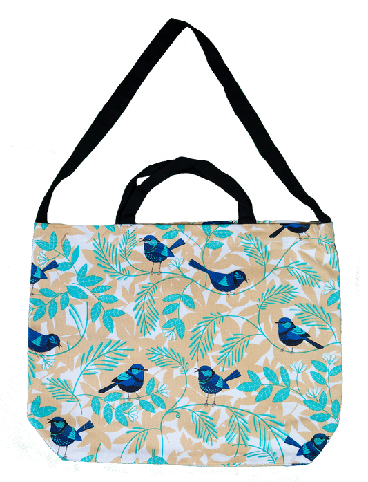 Blue Wren Tote Bags