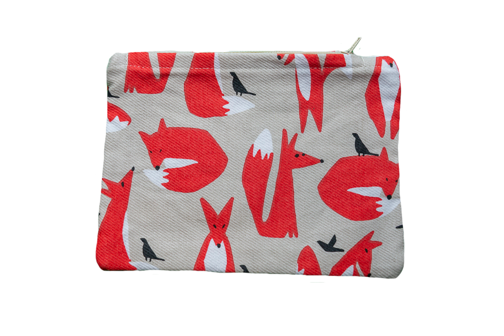 Zip Pouch - Fox